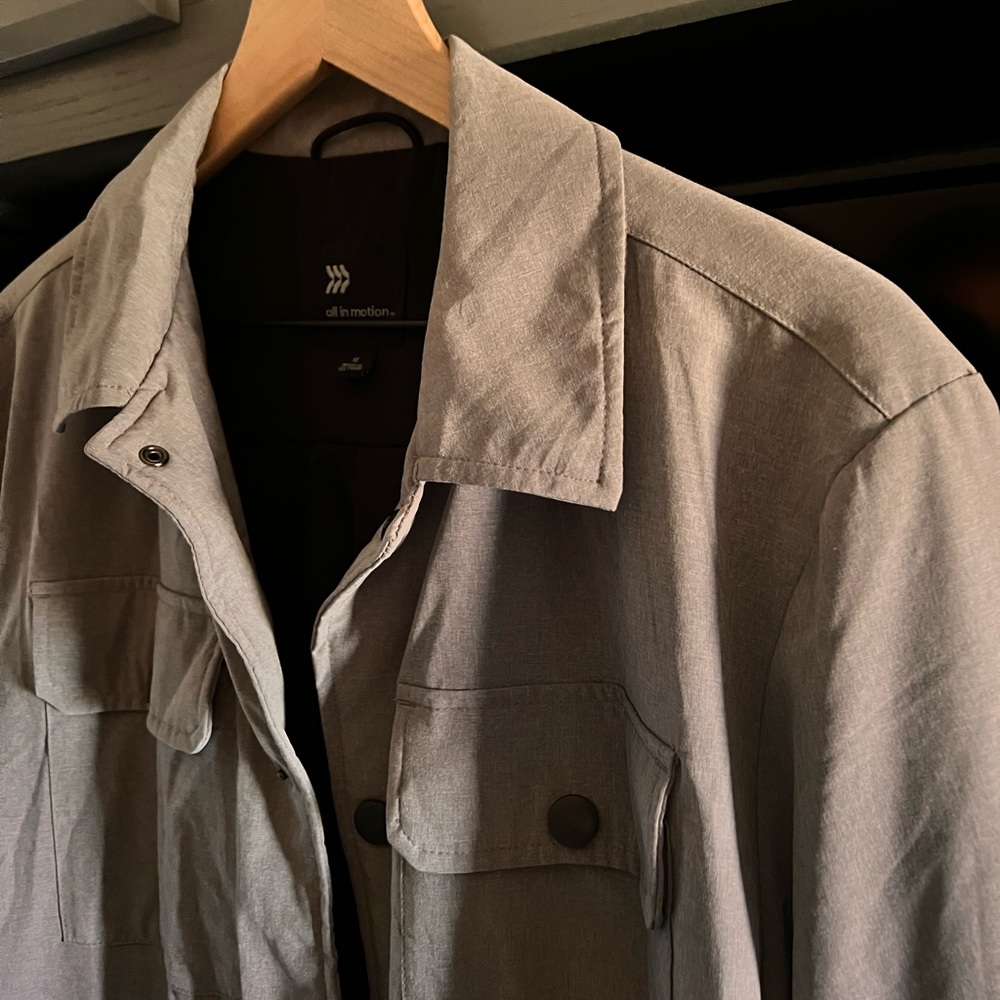 Shirt Jacket Lined | GoodFellow | Medium | Grey